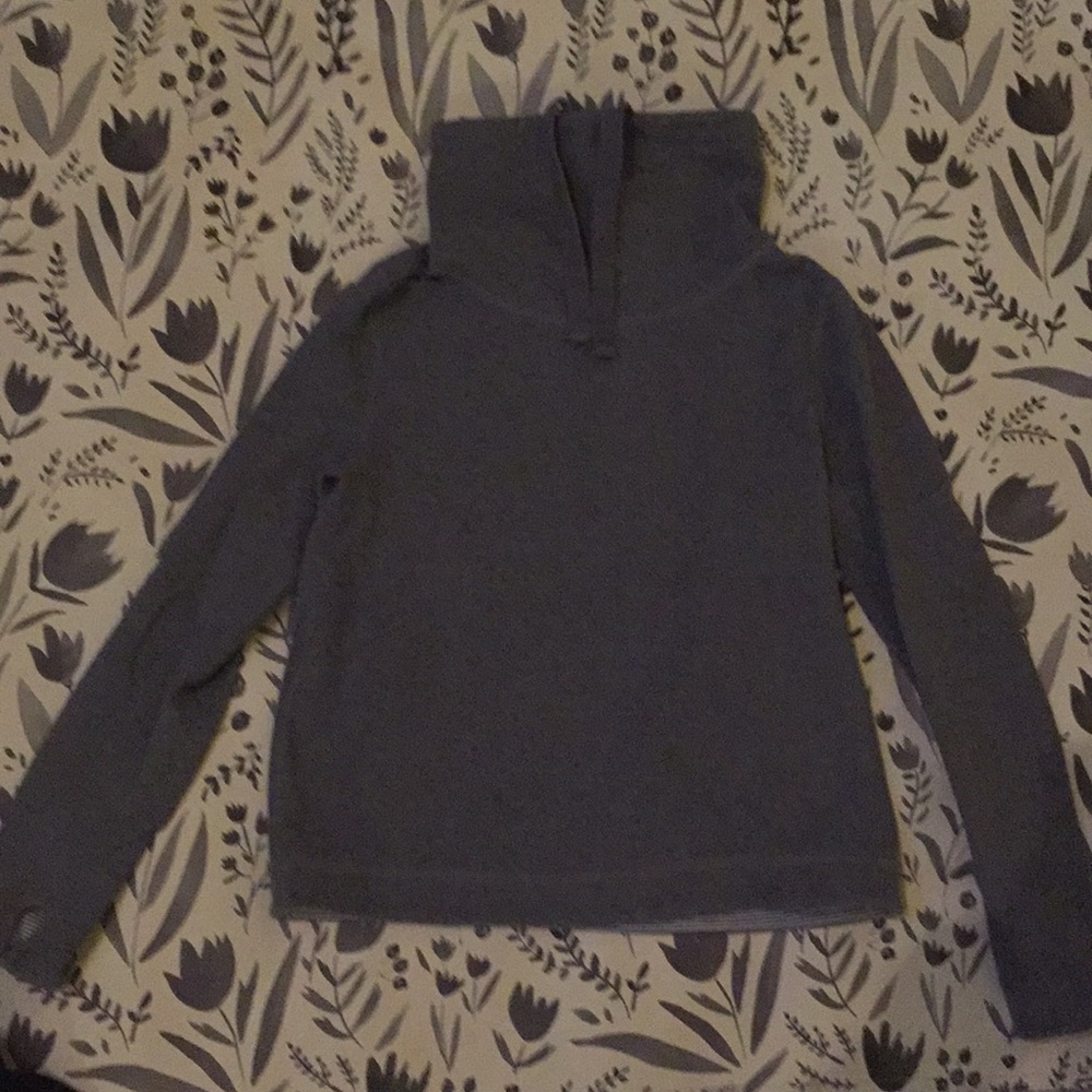 Gray reversible sweatshirt from jcrew